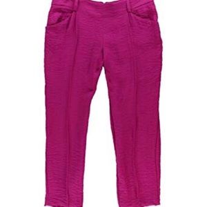 Rachel Roy Magenta Cropped Ankle Pants
